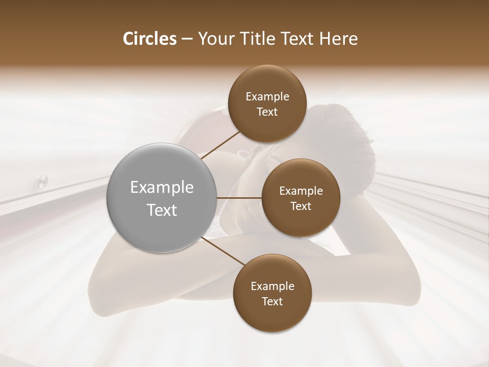 Lamp Smiling Bed PowerPoint Template