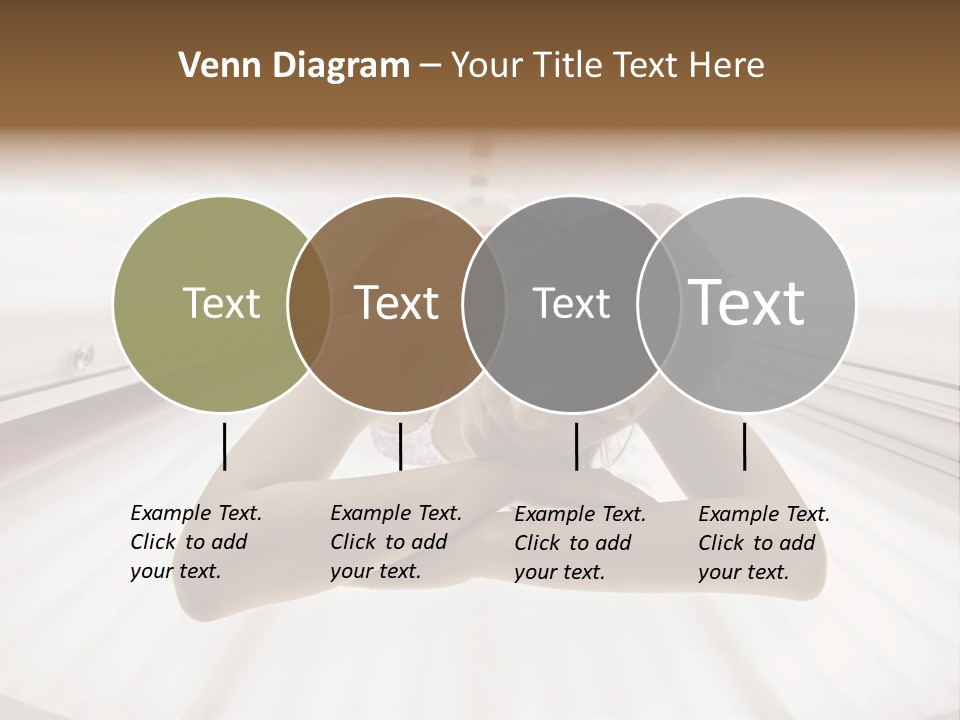 Lamp Smiling Bed PowerPoint Template