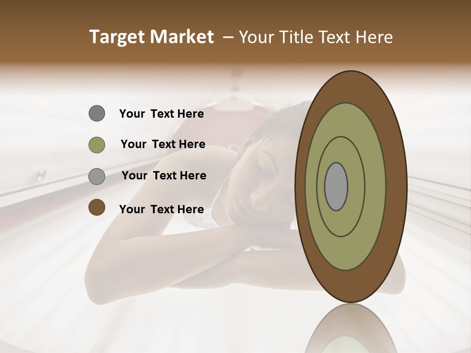 Lamp Smiling Bed PowerPoint Template