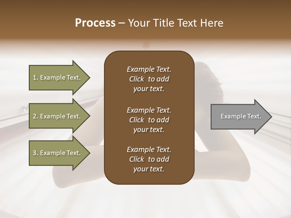 Lamp Smiling Bed PowerPoint Template