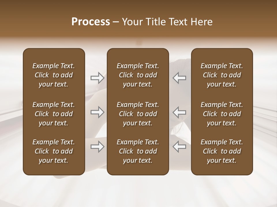 Lamp Smiling Bed PowerPoint Template
