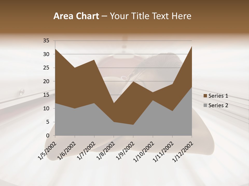 Lamp Smiling Bed PowerPoint Template