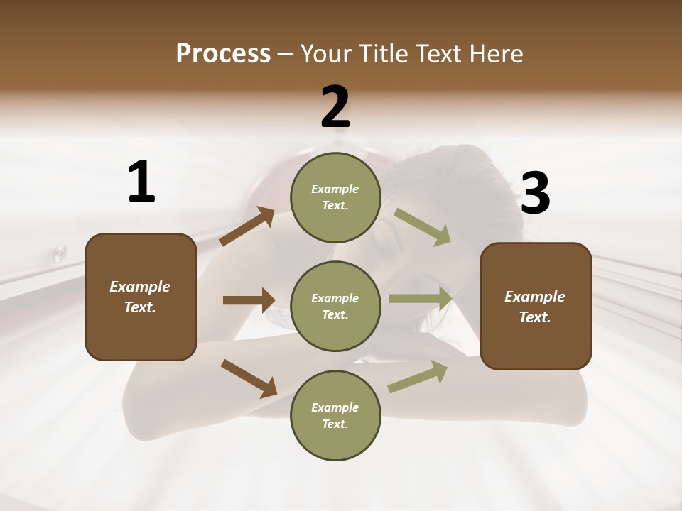 Lamp Smiling Bed PowerPoint Template