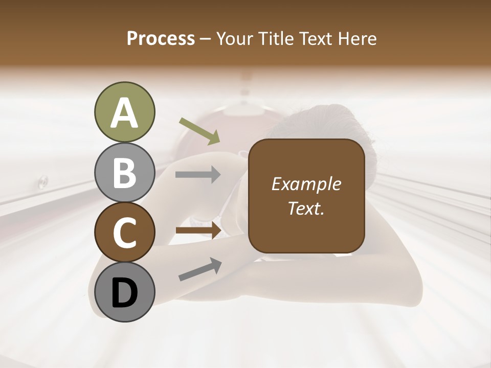 Lamp Smiling Bed PowerPoint Template