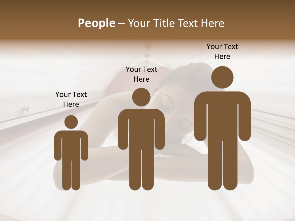 Lamp Smiling Bed PowerPoint Template