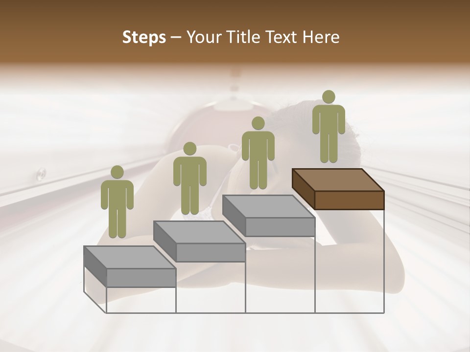 Lamp Smiling Bed PowerPoint Template