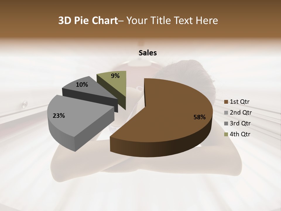 Lamp Smiling Bed PowerPoint Template