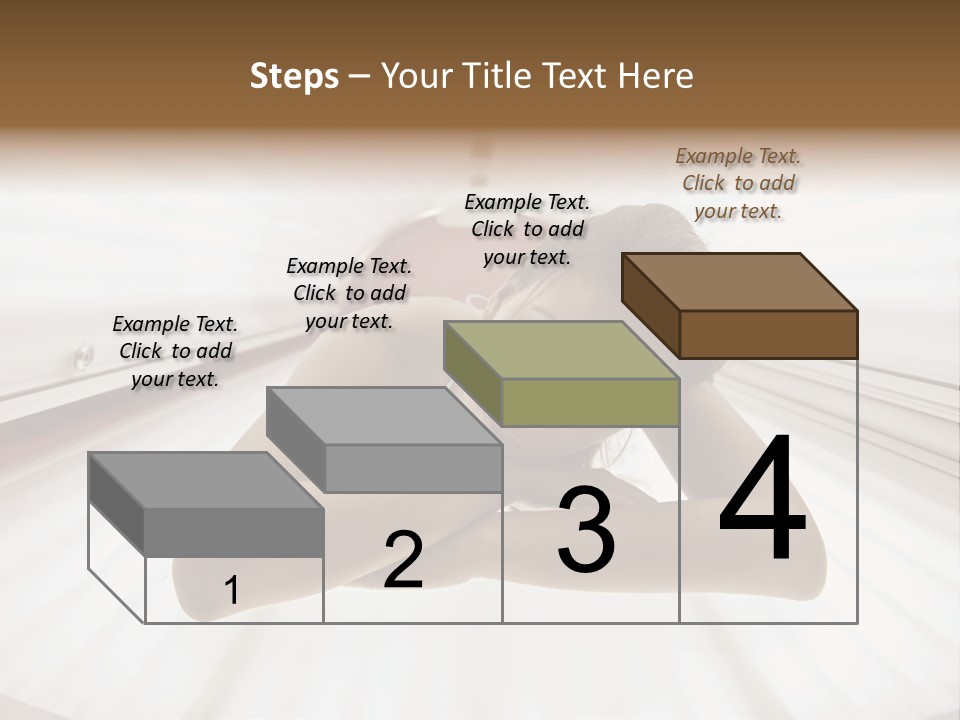 Lamp Smiling Bed PowerPoint Template
