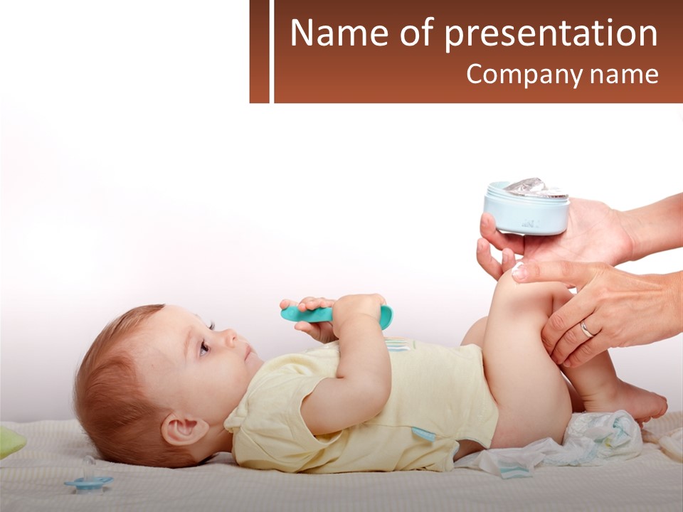 Person Care Mom PowerPoint Template