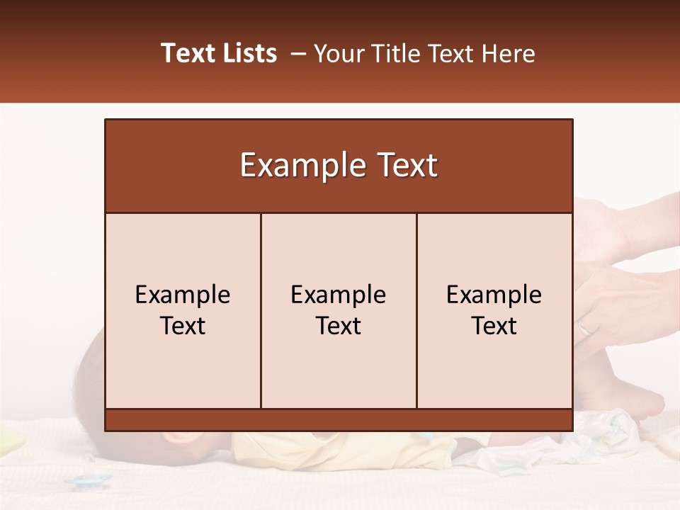Person Care Mom PowerPoint Template