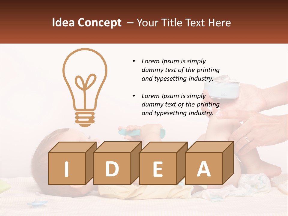 Person Care Mom PowerPoint Template