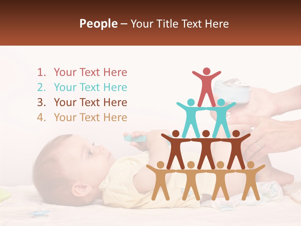 Person Care Mom PowerPoint Template