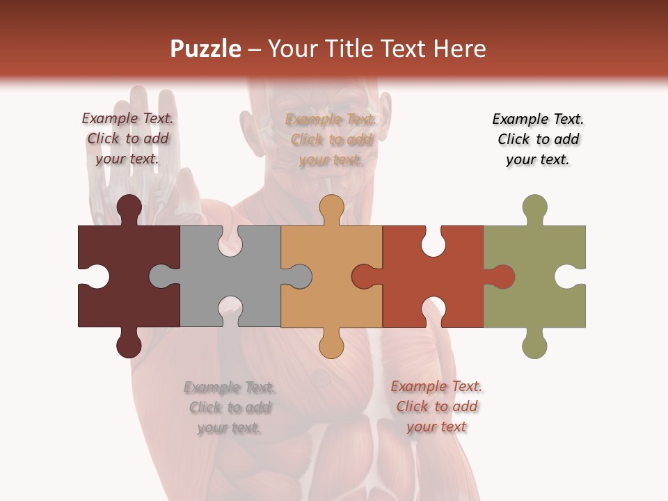 Angle Body Illustration PowerPoint Template