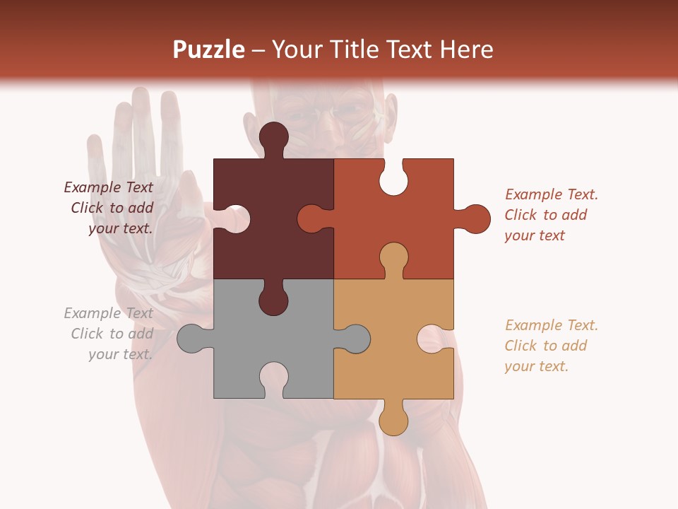 Angle Body Illustration PowerPoint Template