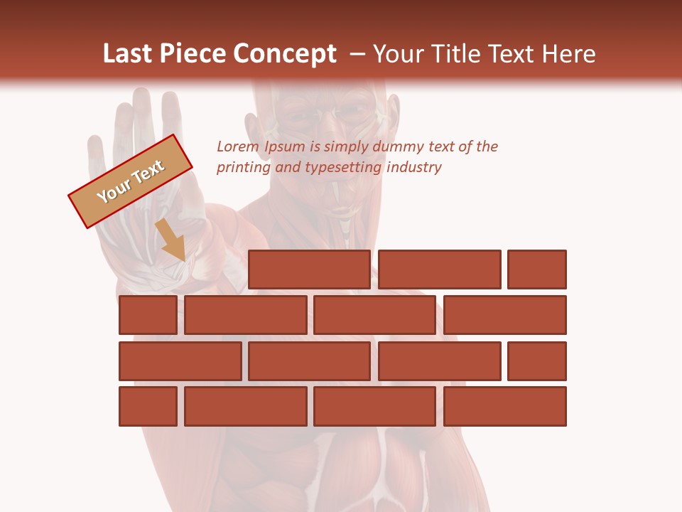 Angle Body Illustration PowerPoint Template