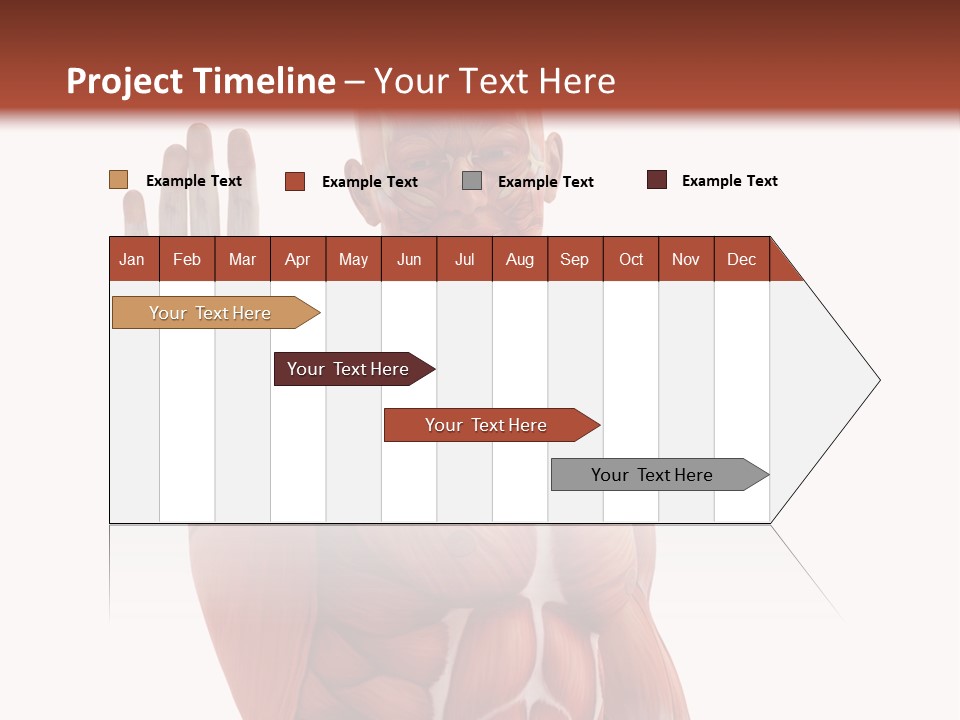 Angle Body Illustration PowerPoint Template