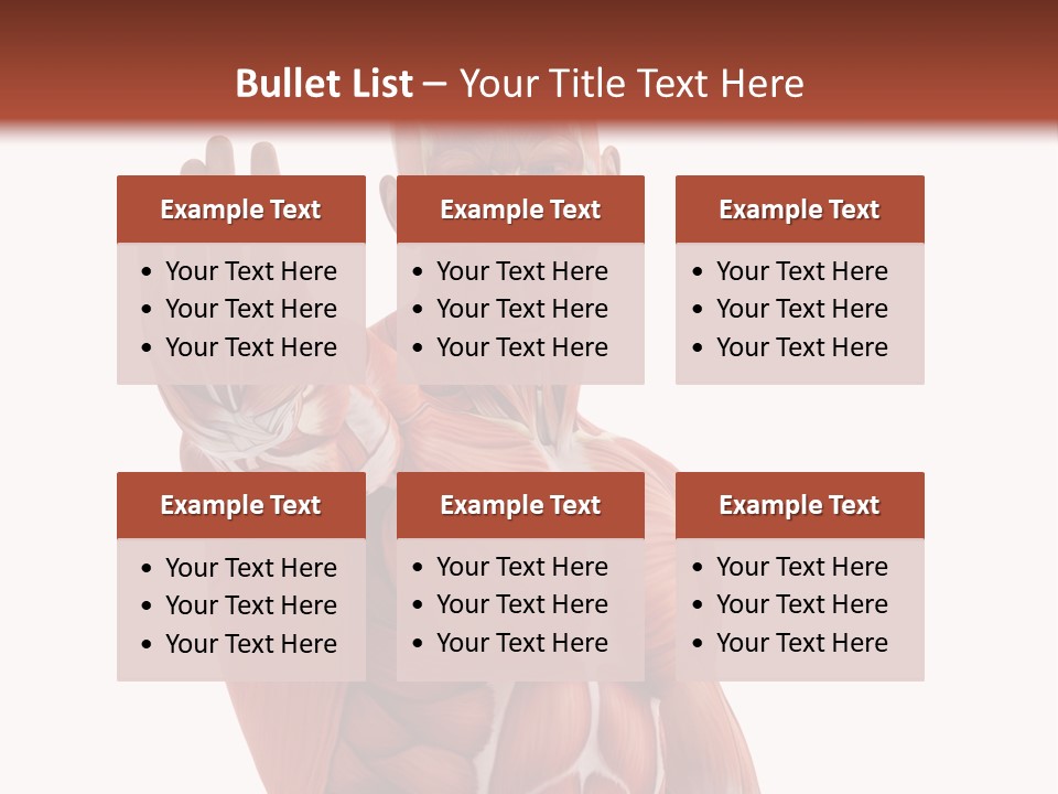Angle Body Illustration PowerPoint Template