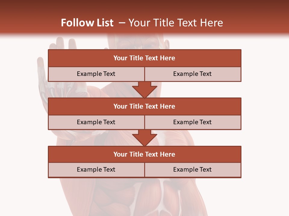Angle Body Illustration PowerPoint Template