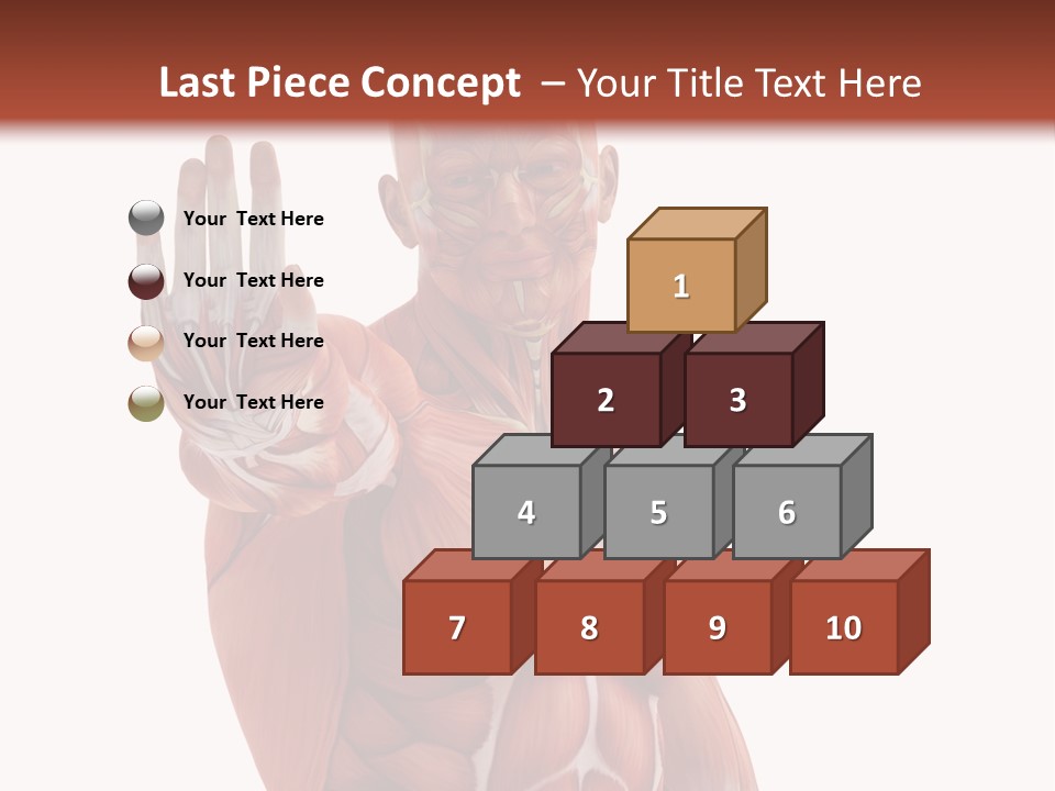 Angle Body Illustration PowerPoint Template