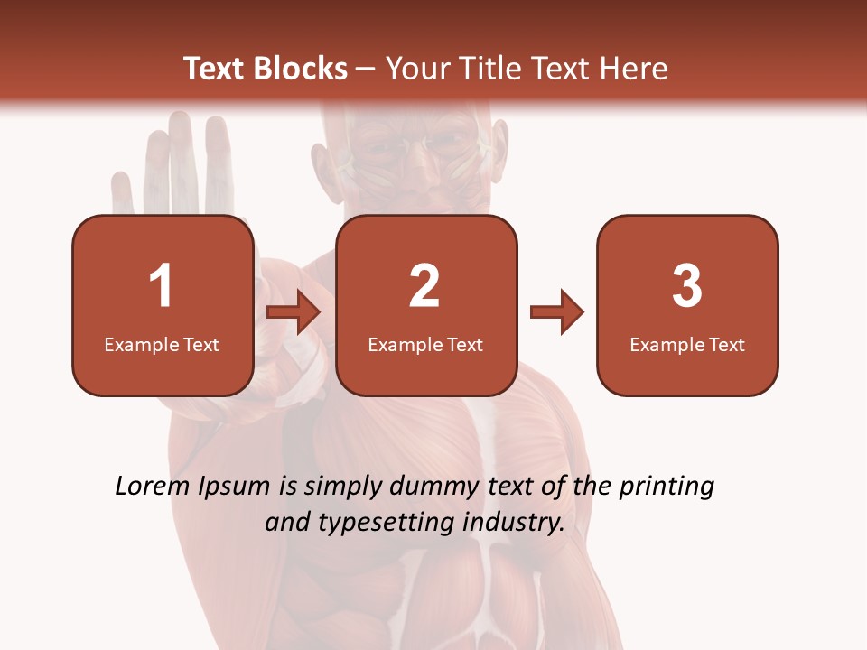 Angle Body Illustration PowerPoint Template