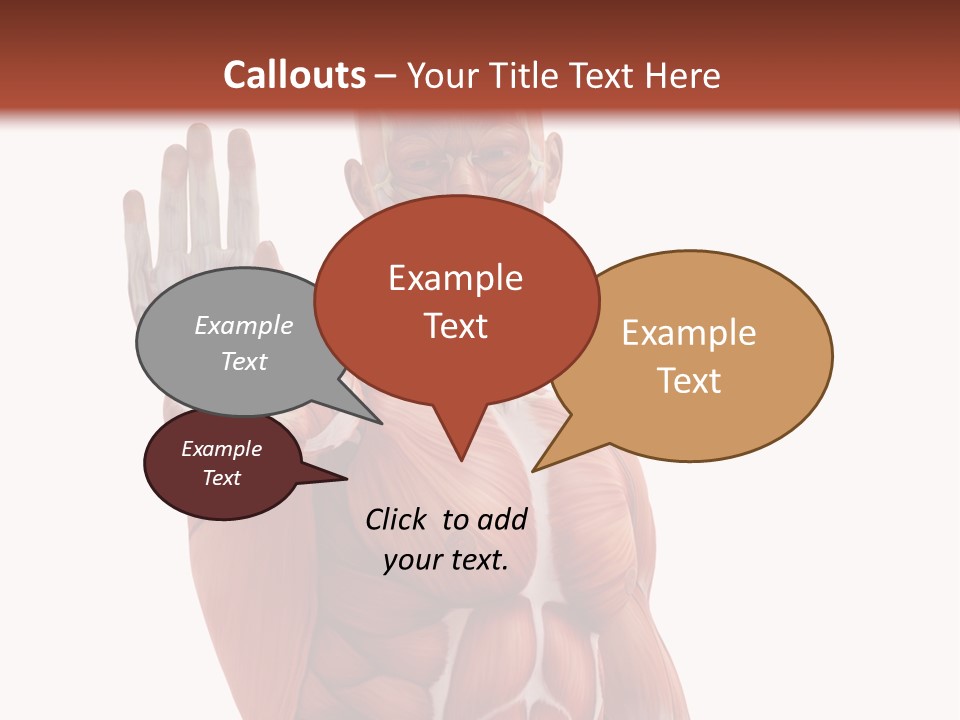 Angle Body Illustration PowerPoint Template