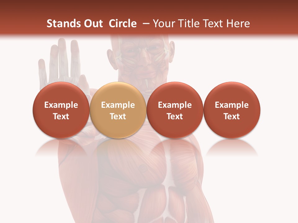 Angle Body Illustration PowerPoint Template