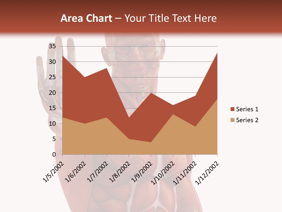 Angle Body Illustration PowerPoint Template