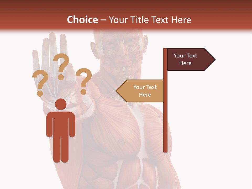 Angle Body Illustration PowerPoint Template