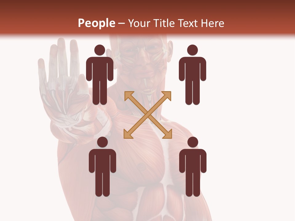 Angle Body Illustration PowerPoint Template