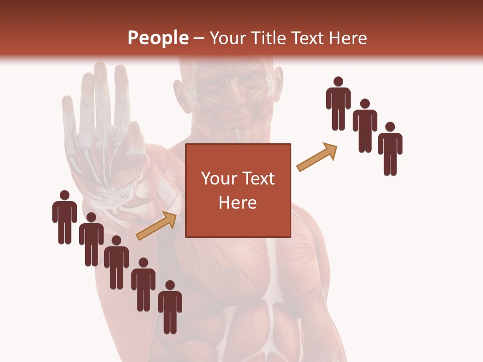 Angle Body Illustration PowerPoint Template