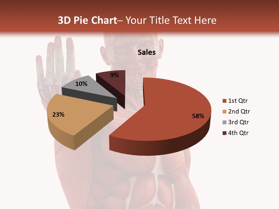 Angle Body Illustration PowerPoint Template
