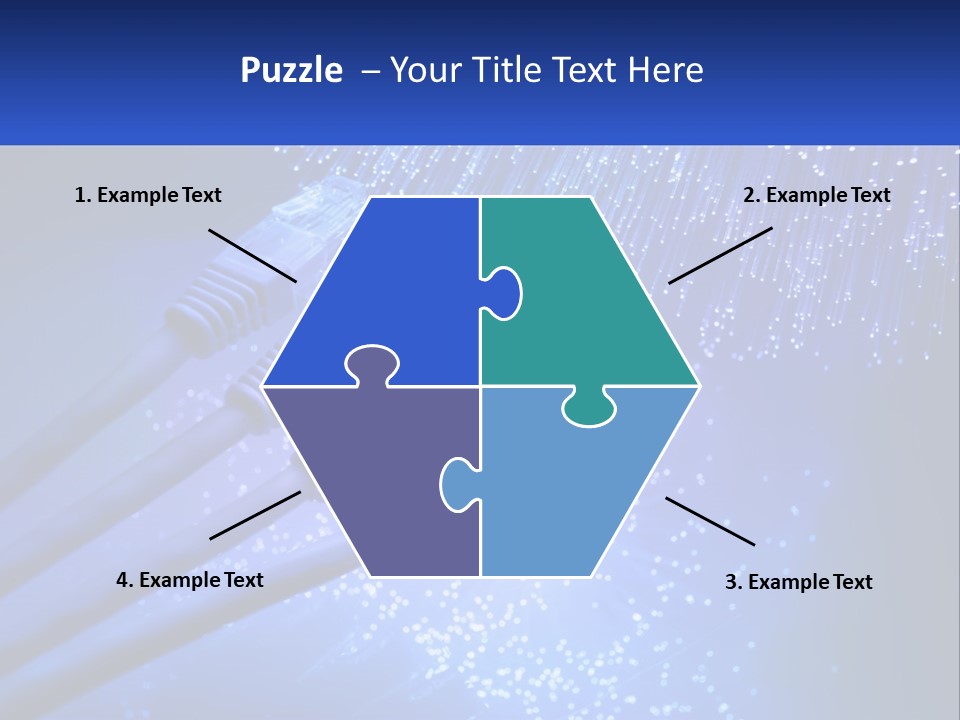 Network Optic Electronics PowerPoint Template