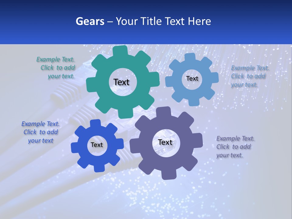 Network Optic Electronics PowerPoint Template