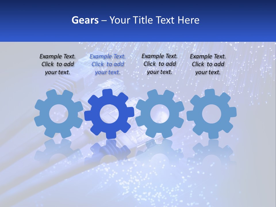 Network Optic Electronics PowerPoint Template