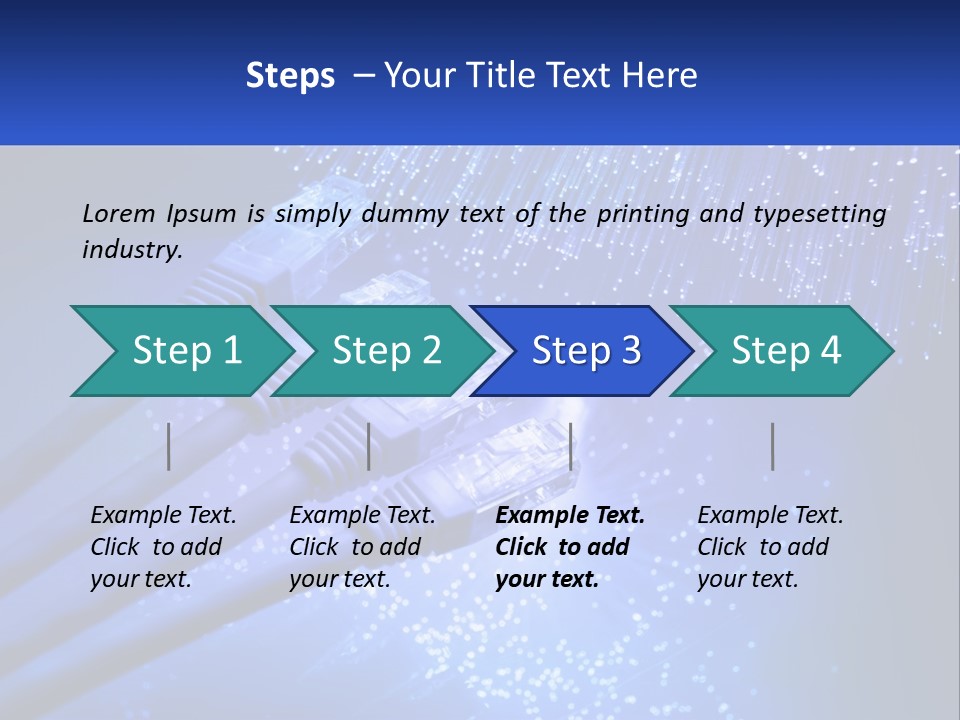 Network Optic Electronics PowerPoint Template