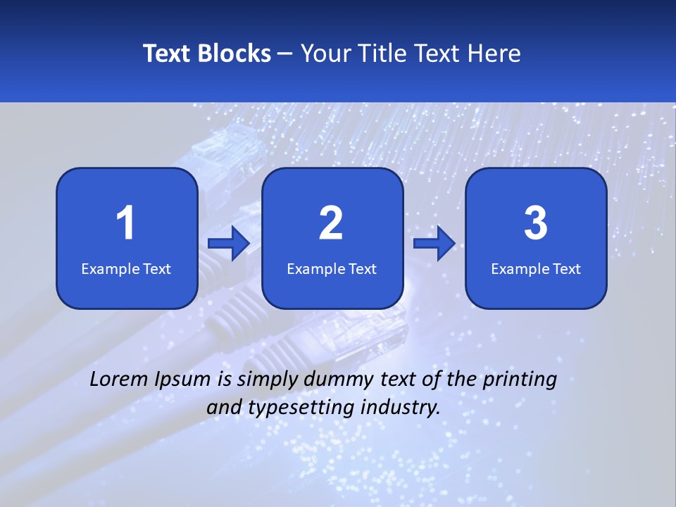 Network Optic Electronics PowerPoint Template