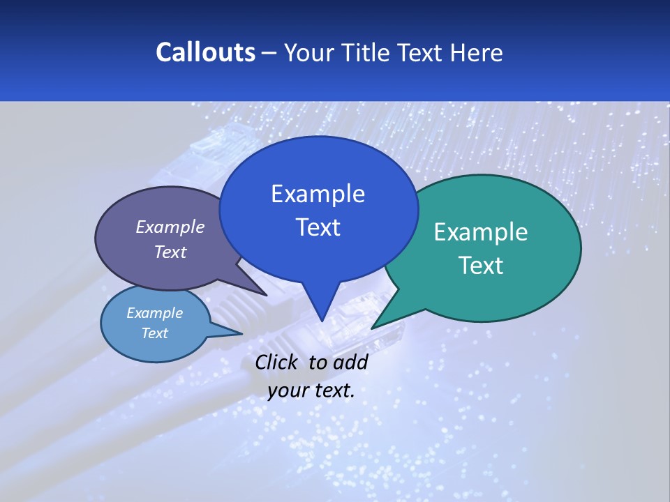 Network Optic Electronics PowerPoint Template