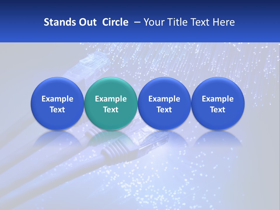 Network Optic Electronics PowerPoint Template