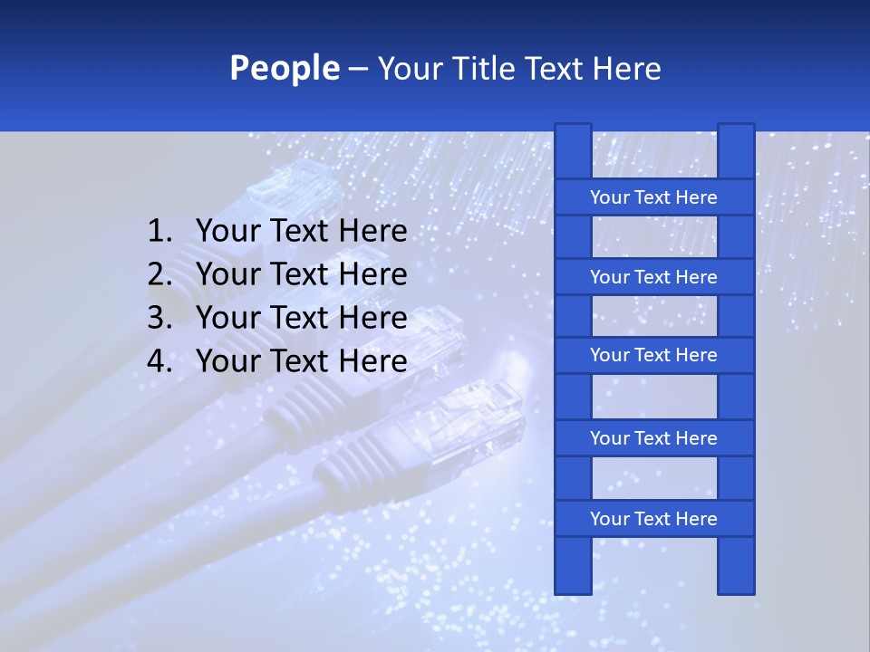 Network Optic Electronics PowerPoint Template