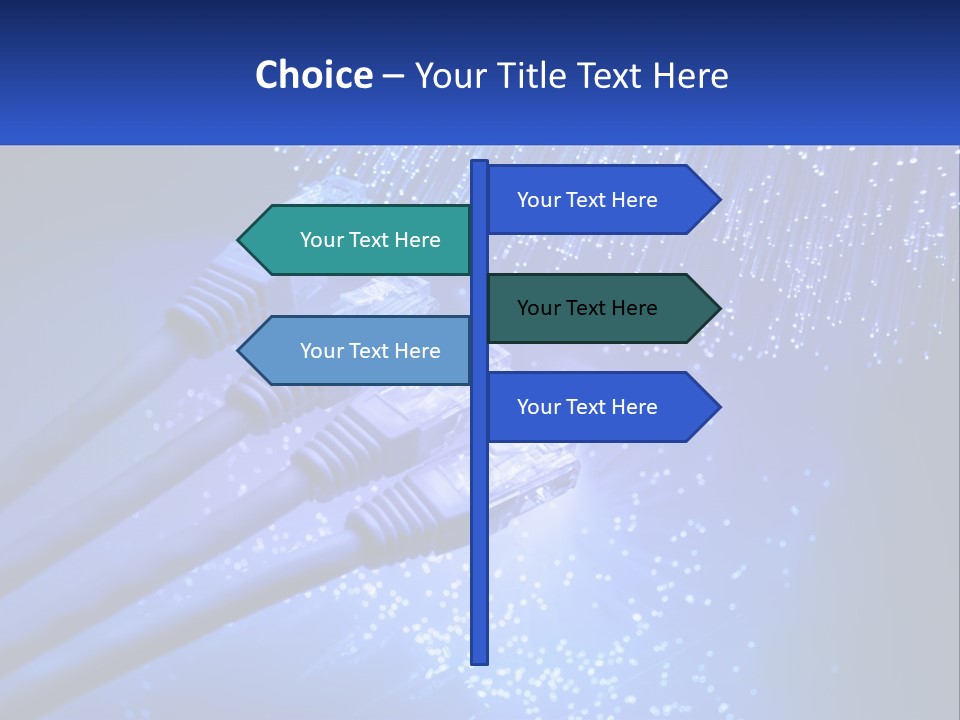 Network Optic Electronics PowerPoint Template