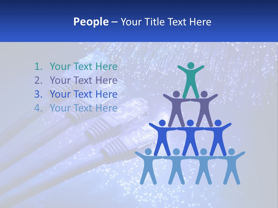Network Optic Electronics PowerPoint Template