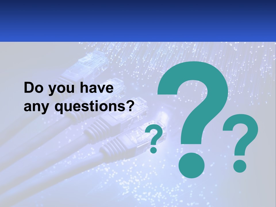 Network Optic Electronics PowerPoint Template