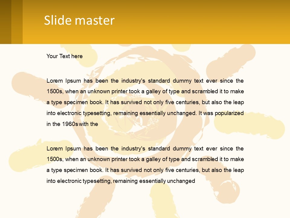 Hightech Fiber Rack PowerPoint Template