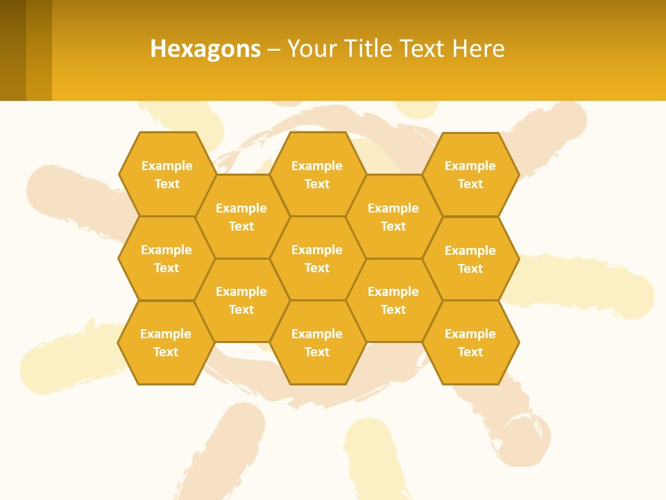 Hightech Fiber Rack PowerPoint Template
