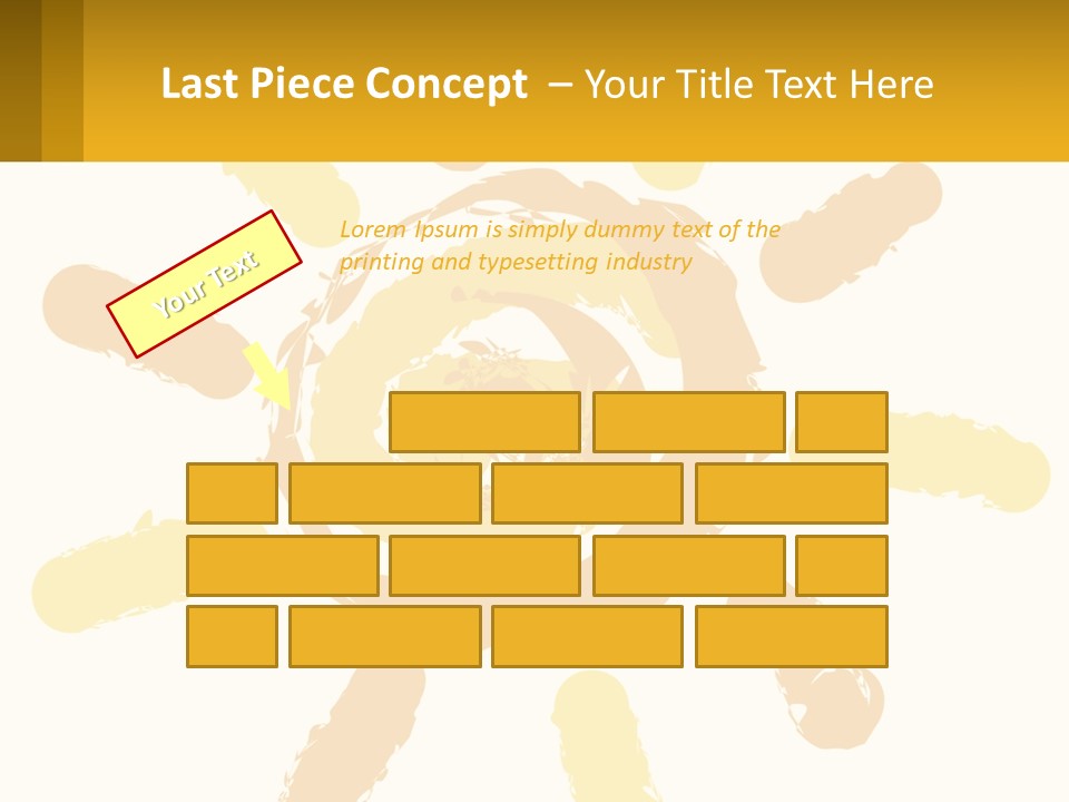 Hightech Fiber Rack PowerPoint Template