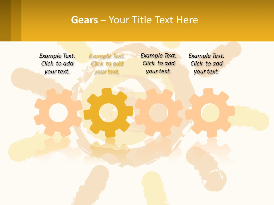 Hightech Fiber Rack PowerPoint Template