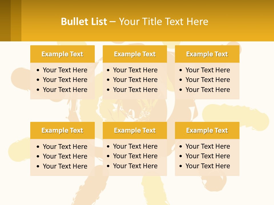 Hightech Fiber Rack PowerPoint Template