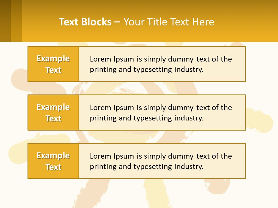 Hightech Fiber Rack PowerPoint Template