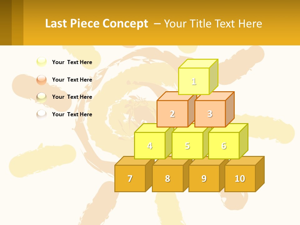 Hightech Fiber Rack PowerPoint Template