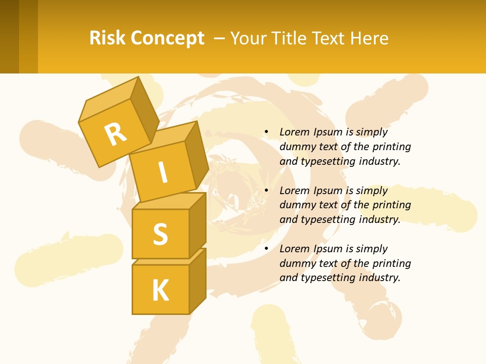 Hightech Fiber Rack PowerPoint Template